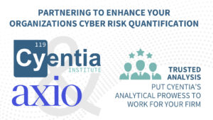 Cyentia Axio Partnership, Trusted analysis