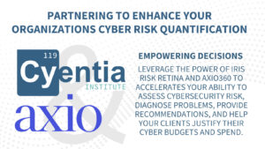 Cyentia Axio Partnership, empowering decisions