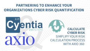 Cyentia Axio Partnership with axio 360