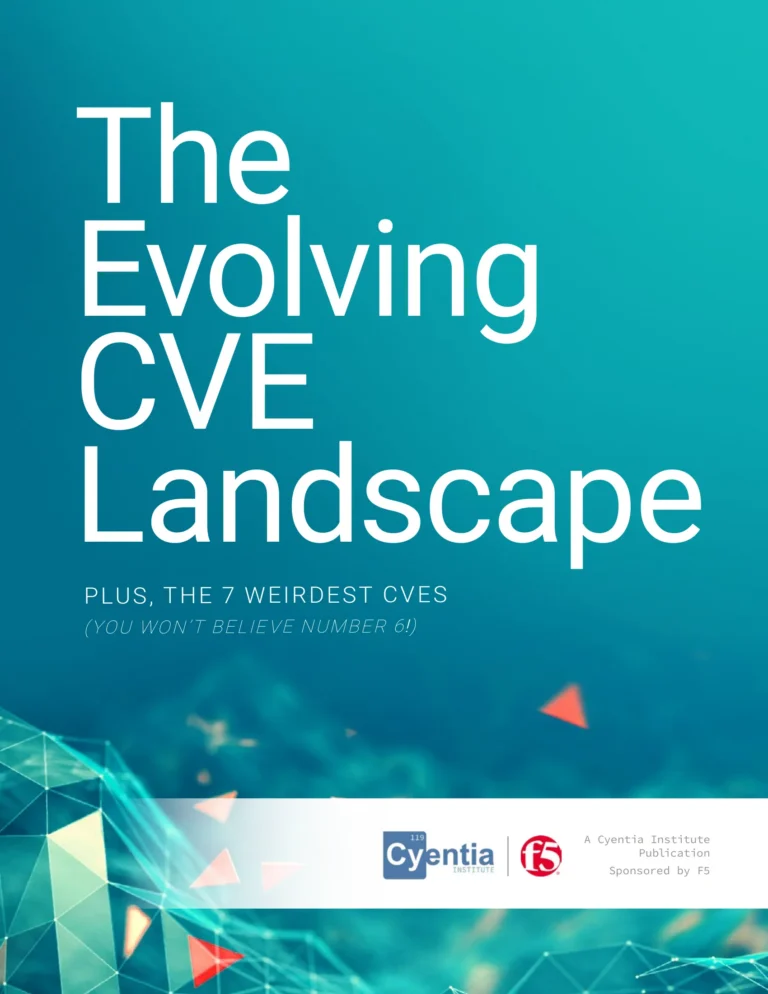 The Evolving CVE Landscape