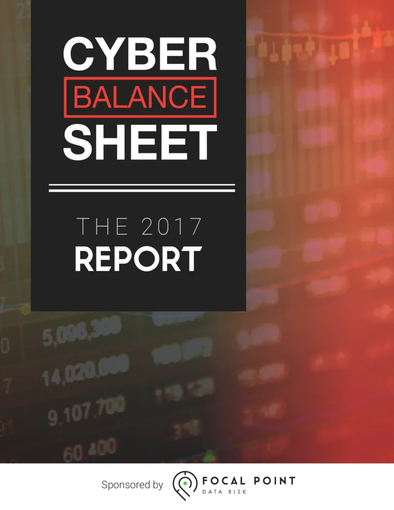 2017 Cyber Balance Sheet Report