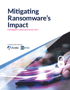 Arete Mitigating Ransomware's Impact